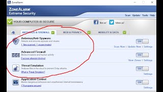 ZoneAlarm Extreme Security [upl. by Airual]