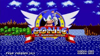 Modern Sonic in Sonic 1 Forever ✪ Full Game Playthrough 1080p60fps [upl. by Farmelo]