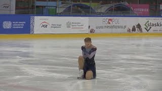 Julia Grabowski – 2024 Diamond Spin FS [upl. by Idalla]