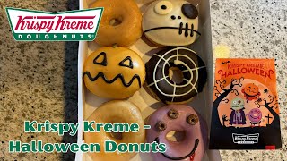 Krispy Kreme in Japan  Trying out some of the Halloween themed donuts [upl. by Rothstein564]