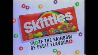 Skittles advert  1993 UK television commercial [upl. by Zebadiah]