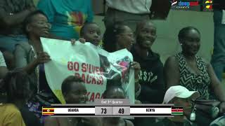 Kenya vs Uganda Men FIBA U18 2024 Zone V Qualifier Highlights [upl. by Murray30]