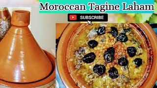 Moroccan Tagine Laham with Raisins and Onions [upl. by Sel932]