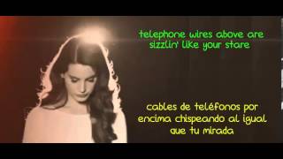 Lana del Rey  Summertime Sadness Lyrics  Subtitulado en español [upl. by Ecinom]