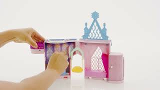 Disney Frozen Storytime Stackers Annas Arendelle Castle Playset [upl. by Tikna]