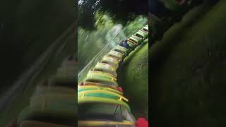 Pleasurewood Hills Theme Park Egg spress roller coaster on ride pov 2023 [upl. by Bevin]