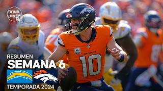 Los Angeles Chargers vs Denver Broncos  Semana 6  NFL 2024  Highlights Resumen en español [upl. by Rolfston299]