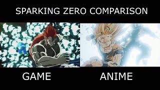 Movie Characters Side by Side Comparison Dragon Ball Sparking Zero  Anime [upl. by Izy]