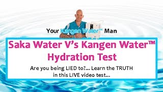 Saka Water Pureau and Kangen Water™ Hydration Test [upl. by Demahom412]