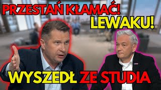 CZARNEK MASAKRUJE BIEDRONIA MINISTER WYSZEDŁ ZE STUDIA [upl. by Aserat857]