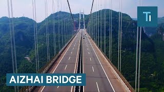 Bridge In China Stands Above The Clouds [upl. by Clayborne]