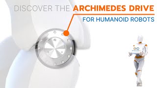 Humanoid Robot benefits from using Archimedes Drive True Zero Backlash [upl. by Anaerb836]