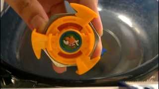 Plastic Beyblade Bump King review Hasbro™ [upl. by Llednew262]