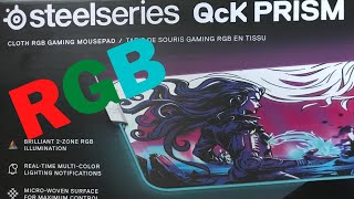 SteelSeries QcK PRISM Neo Noir Review  LavaGon [upl. by Cerallua699]