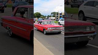 1963 Ford Galaxie 500 Classic Car Drive By Engine Sound Woodward Dream Cruise 2024 [upl. by Shurlock]