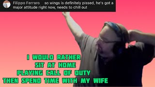 WingsofRedemption rejects his wife  Holding Water  Worried about his KD [upl. by Brelje871]