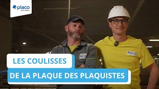 Placo® Plume  dans les coulisses de la plaque des plaquistes [upl. by Nylesoy717]