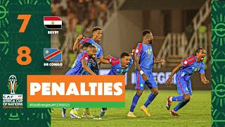 Egypt 🆚 DR Congo Penalty Kicks  ركلات ترجيح مصر والكونغو الديمقراطية  TotalEnergiesAFCON2023 [upl. by Eidorb588]