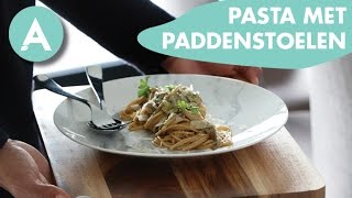 Pasta met paddenstoelen  ANGELO  Recept 12 [upl. by Niar]