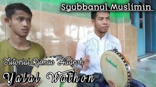 Yalal wathon syubbanul muslimin  Tutorial Rumus Hadroh [upl. by Lokkin]