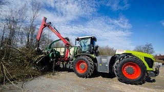 °NEU° Claas Xerion 4000 mit Jenz HEM 583 LU Tim Wüller [upl. by Clementas]