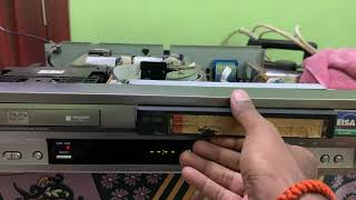 Panasonic DVD  VCR Combo Unit [upl. by Assilanna980]