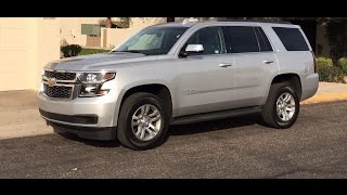 2015 Chevrolet Tahoe LT Full Size SUV Review [upl. by Aemat]