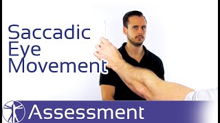 Saccadic Eye Movement  Traumatic Neck Pain amp Cervicogenic Dizziness [upl. by Abekam]