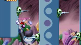 Rayman PS1 100 Part 13  Pencil Pentathlon [upl. by Bracci]