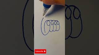 Vẽ Im OK drawing art viralshort easydrawing youtubeshorts trautapve [upl. by Maples]