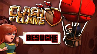 CLASH OF CLANS BESUCHE 5 ★ Lets Play COC ★ German Deutsch HD Android IOS [upl. by Eldoria]