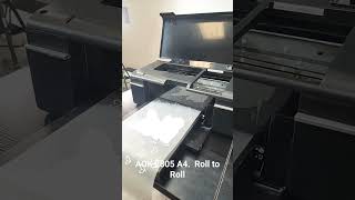 AOK A4 L805 DTF printer roll to rol print [upl. by Swann493]