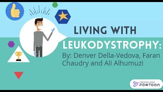 Living with Leukodystrophy [upl. by Eyaf]