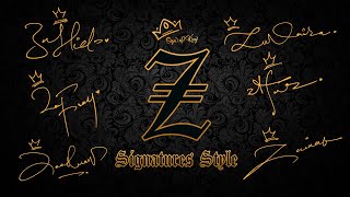 Z Signature Style  Signature for Z  Signature for Alphabet Z  Sign of King [upl. by Warfold]