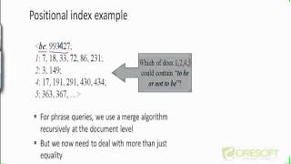 WDM 22 Phrase Query Using Positional Index [upl. by Lizabeth]