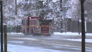 Toronto Fire Responses Ice Storm 2013 [upl. by Alejandra387]