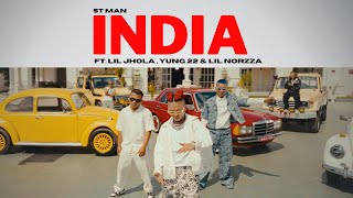 ST MAN FT LIL JHOLA YUNG 22 amp LIL NORZZA  INDIA  OFFICIAL MUSIC VIDEO  2024 [upl. by Nylodnarb]