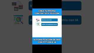 ¡Crea tu Contratista de Automatización Telecom con Python e IA [upl. by Irodim]