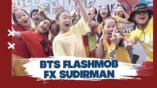 Zara Leola  BTS Flashmob Fx Sudirman [upl. by Leinadnhoj]