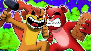 DogDay vs Bobby Bearhug Neighborhood Mayhem  Poppy Playtime Animation [upl. by Deaner]