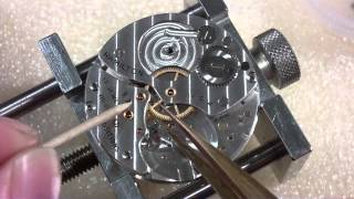 How I assemble a pocket watch Hamilton 917 [upl. by Analat663]