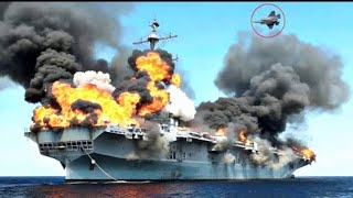 Shocking the World Iran and Hamas Collaborate to Destroy US Aircraft Carrier in the Black Sea [upl. by Adnotal402]