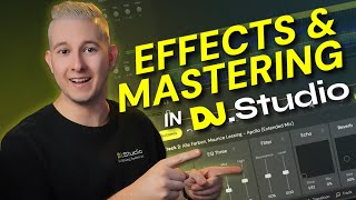 Effects and Mastering in DJStudio and a sneak peak at VST support [upl. by Olenolin]