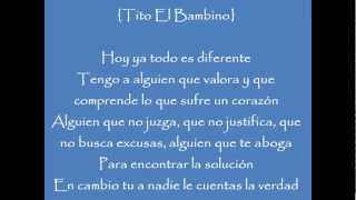 ¿Porque Les Mientes Tito el Bambino FT Marc Anthony LETRA Original 2013 CON LETRA [upl. by Holcomb803]