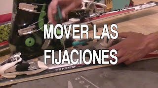 Cómo mover las fijaciones de esquí [upl. by Eon]