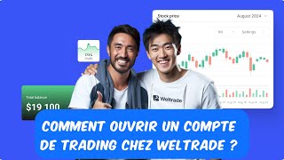 COMMENT OUVRIR UN COMPTE DE TRADING CHEZ WELTRADE trading weltrade deriv forex crypto africa [upl. by Iam]