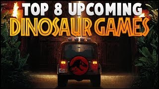 Top 8 Upcoming Dinosaur Games For PC [upl. by Shelbi]