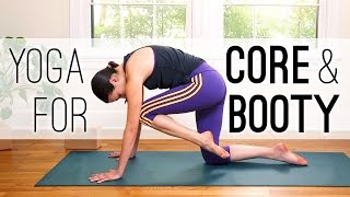 Yoga for Core and Booty  30 Minute Yoga Practice  Yoga With Adriene [upl. by Oluap]