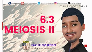 BIOLOGY KSSM F4  MEIOSIS II [upl. by Anaeco]