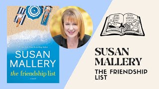 Virtual event with Susan Mallery The Friendship List [upl. by Nnaylime]